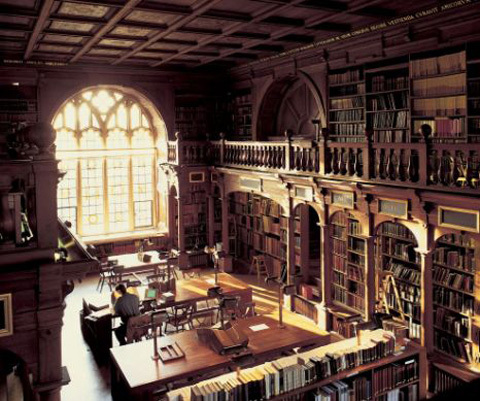 Duke Humfrey’s Library at Bodleian Library from the Harry Potter Series