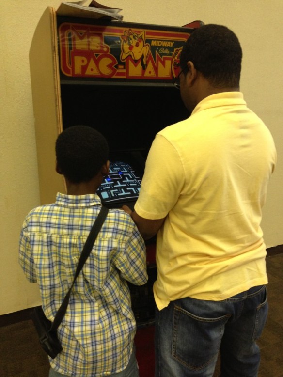 Ms. Pac Man at the Chattanooga Public Library 