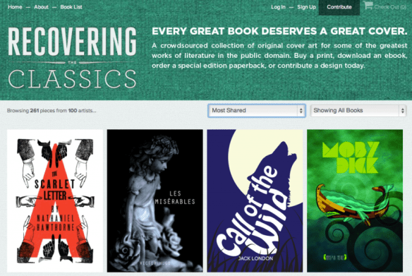 1 | Crowdsourcing Spiffy New Book Covers For 50 Literary Masterpieces | Co.Design: business + innovation + design