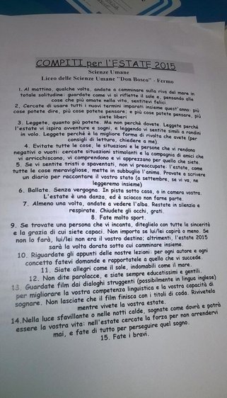 Get Off The Computer And Complete This Italian Teacher's Summer Assignment. You Won't Regret It.