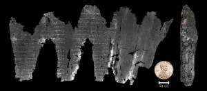 Source: Seales et. al, Science Advances  21 Sep 2016: Vol. 2, no. 9, e1601247, Fig. 2 Completed virtual unwrapping for the En-Gedi scroll.